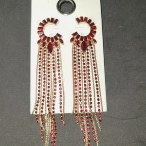 GUESS gold tone earrings NEW